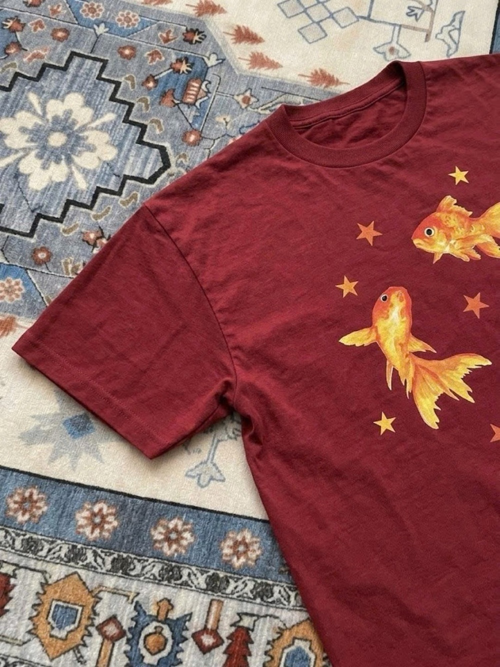 Goldfish Graphic Tee - Red - Picture 2 of 2